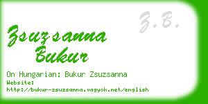 zsuzsanna bukur business card